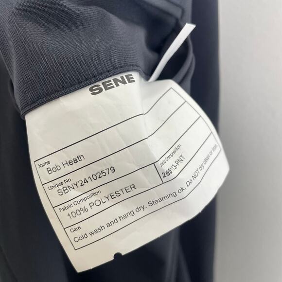 Sene Men’s Soho FlexTech Pants Dark Gray Stretch 35x29 - Picture 5 of 7